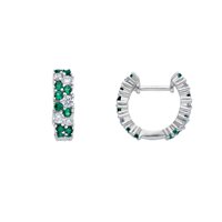 Earrings Gogo Woman Classic in Silver Cubic Zirconia 288564